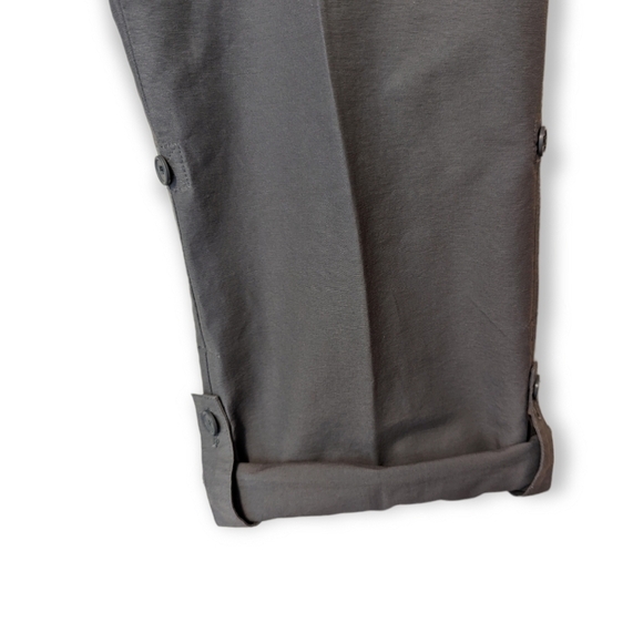 NORTHERN Reflections Town Pants Convertible Leg Gray Size 12 - Picture 5 of 8